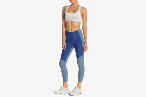 Outdoor Voices Two-Tone Fitted Leggings