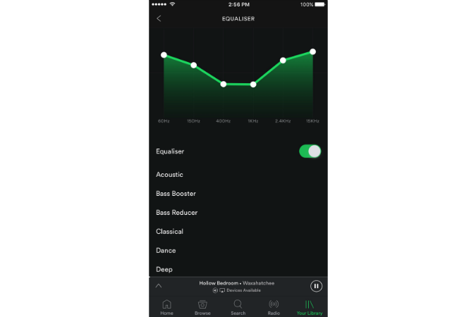 best spotify equalizer settings for beats