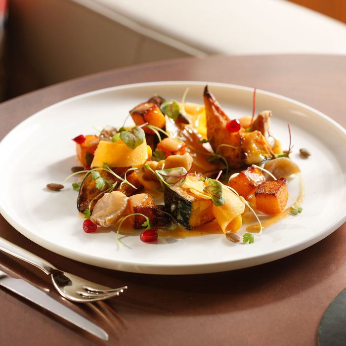 Gabriel Kreuther's roasted heirloom-squash salad.
