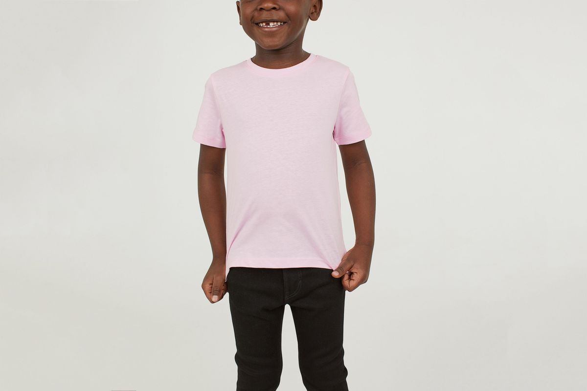 PTPuke Kids' Tees Crewneck Cotton Solid T-Shirts Boys Girls Short Sleeve Toddler Comfort Soft T-Shirt Undershirt Tops 