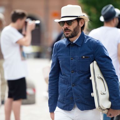 Man-Clutches and Mankle Galore at Pitti Uomo