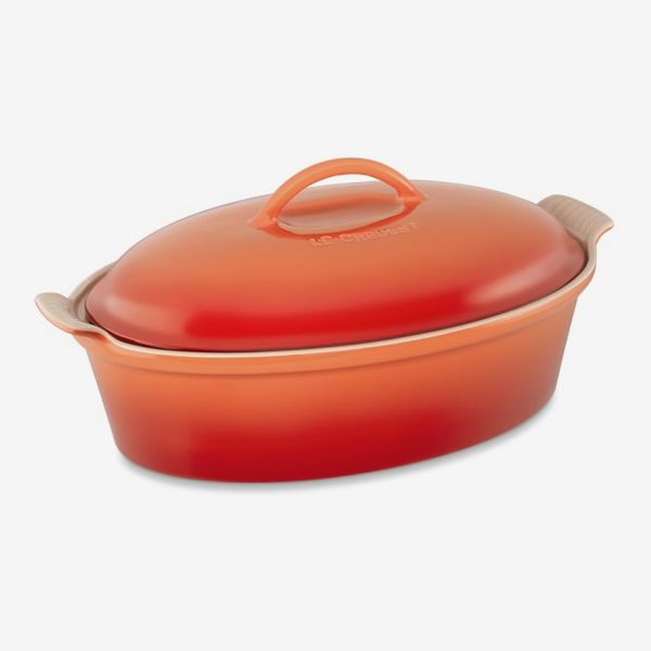 Le Creuset Heritage Stoneware Oval Covered Casserole