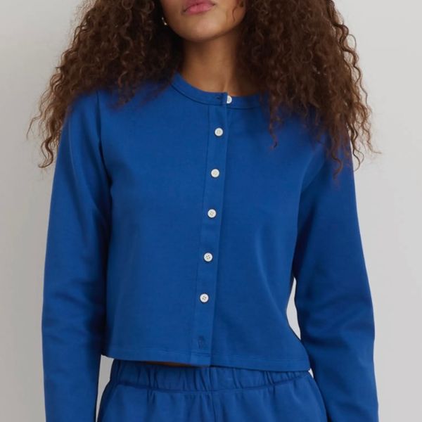 Alex Mill Coco Sport Stretch Cotton Cardigan