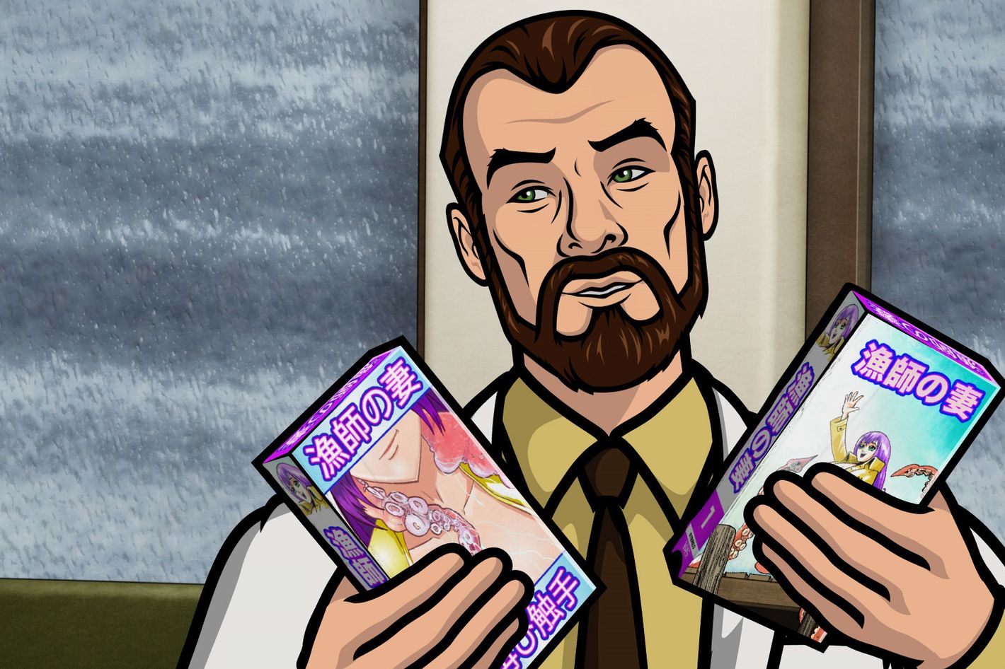 Archer Cartoon Lesbian - This Week's Obscure Archer References Decoded: Tentacle Porn and Tinnitus