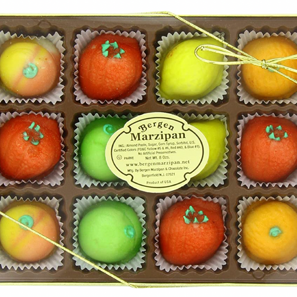 Bergen Marzipan Assorted Fruit Box