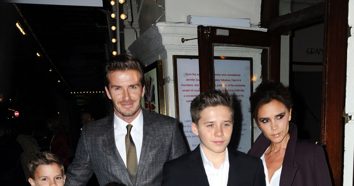 Familia Beckham, or Russian Nesting Dolls?