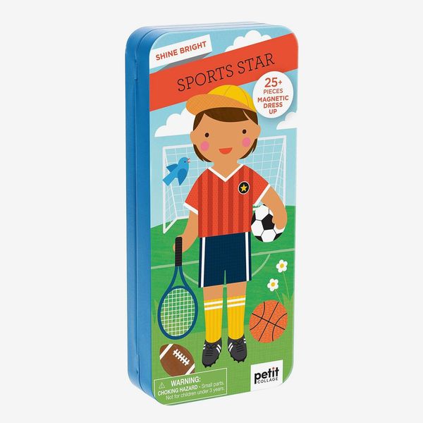 Petit Collage Magnetic Dress-Up Game with Mix and Match Magnetic Pieces