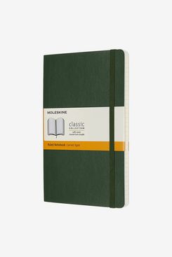 Moleskine Classic Lined Notebook (Myrtle Green)