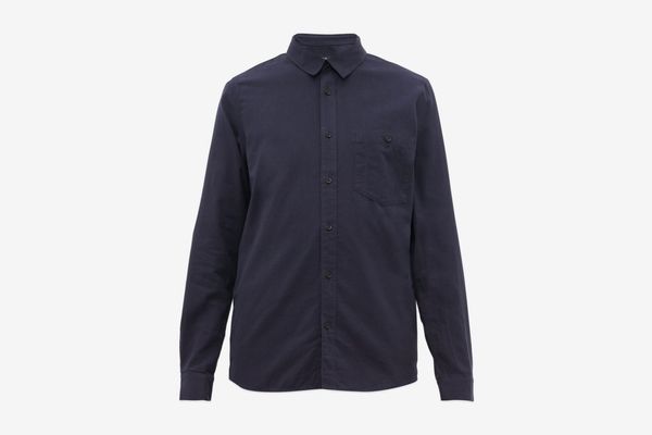 A.P.C. Chicago Brushed Cotton-Twill Shirt