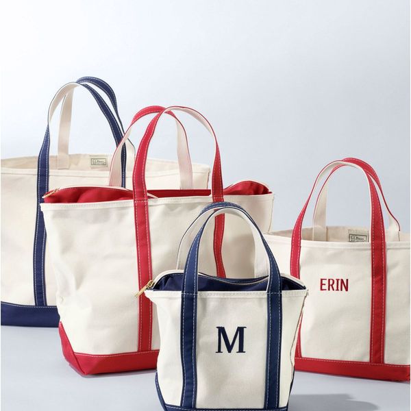 Lands' End - Personalize your classic canvas tote with a monogram