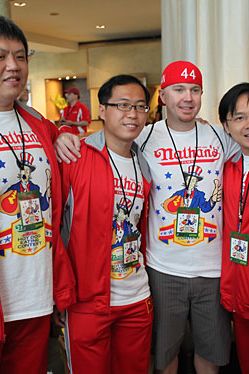 Chinese team with Aaron Osthoff