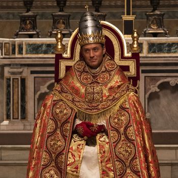Jude Law as Lenny Beldardo in The New Pope.