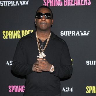 Actor GUCCI MANE at the 'Spring Breakers' Los Angeles Premiere held at the ArcLight Cinema, Hollywood