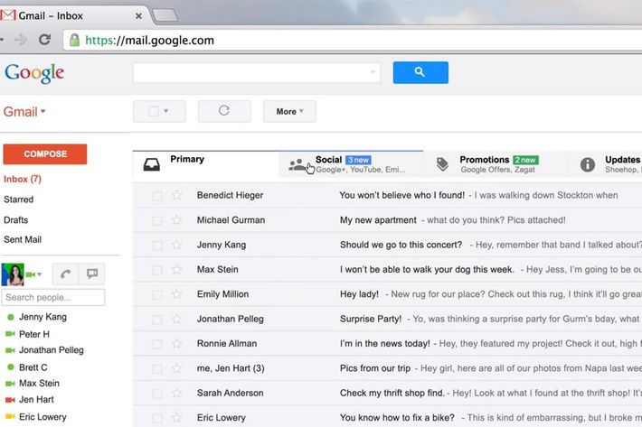 gmail mailbox