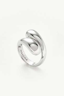 Missoma Savi Sculptural Crossover Ring