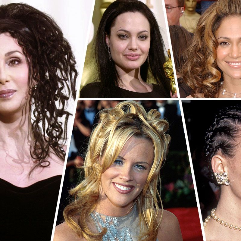 Looking Back at 25 Years of the Most Questionable Hair at the Oscars