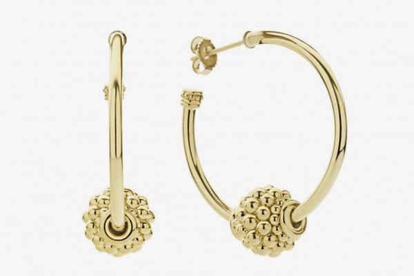 Lagos Gold Hoop Earrings