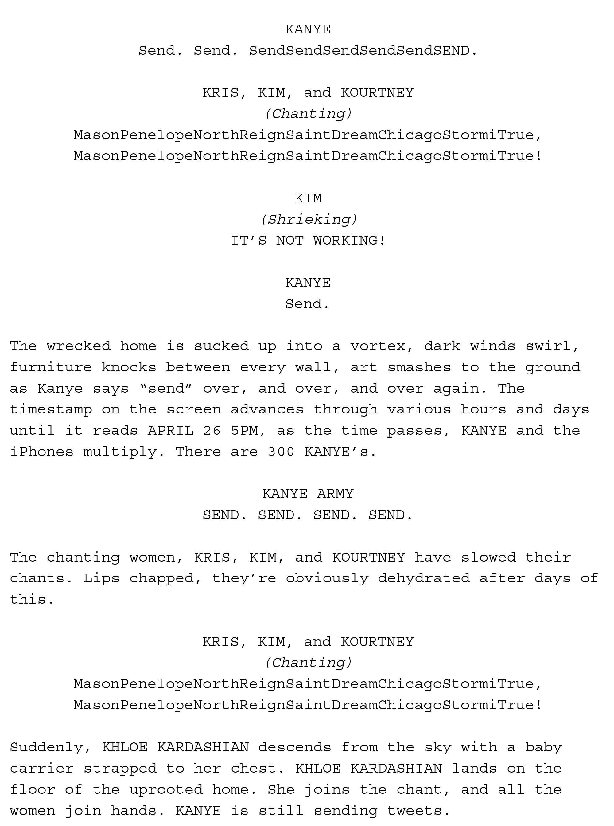 Script Kanye Fanfiction Based Off Kanye West’s Trump Tweets