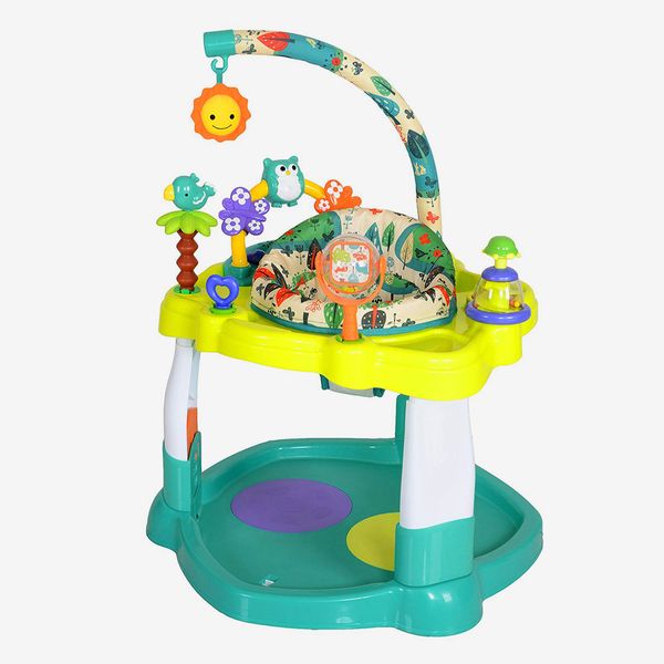 stationary baby walker