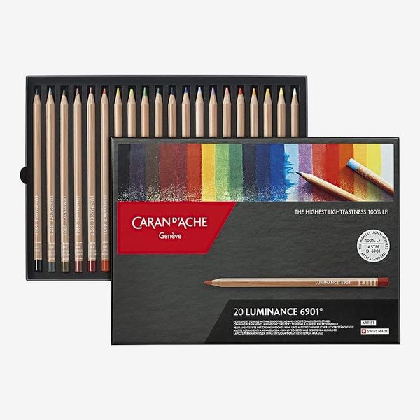 Juego de 20 lápices de colores Caran D'ache Luminance