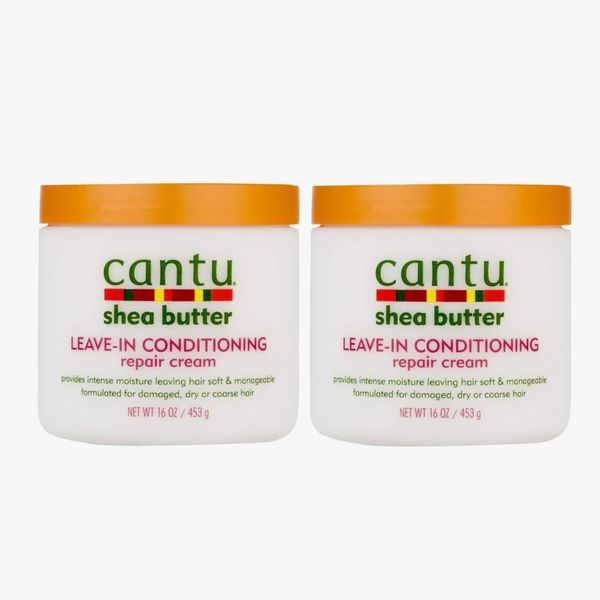 Cantu Shea Butter Leave-In Conditioning Repair Cream, 16 Ounce (Pack of 2)