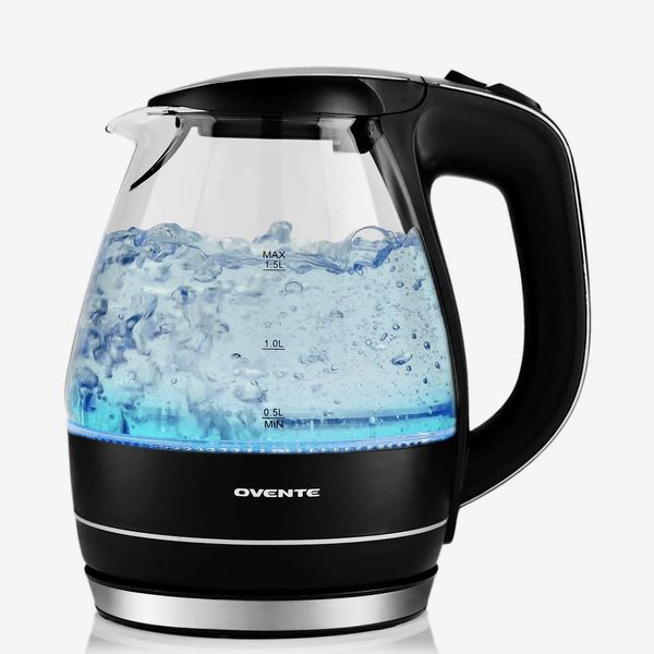 small glass electric tea kettle