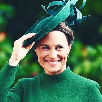 Pippa Middleton at Princess Eugenie's wedding.