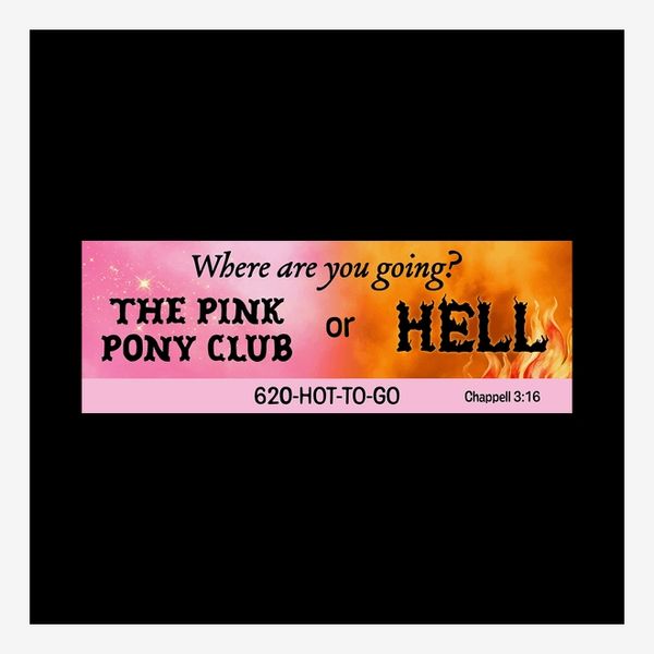 Chappell Roan Hell Bumper Sticker