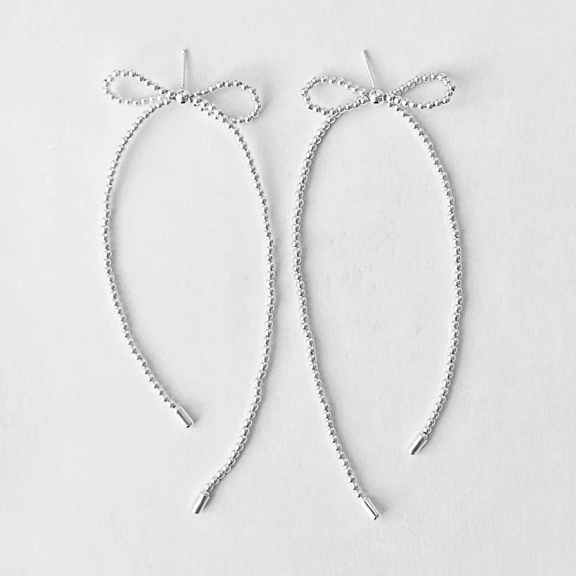 Margot Earrings in Silver