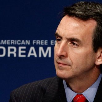 WASHINGTON - MAY 03: Minnesota Governor Tim Pawlenty participates in the opening session of a U.S. Chamber of Commerce summit on 