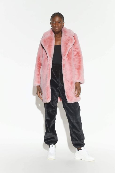 20 Best Faux Fur Coats 2020 The, Pink Fur Vest Coat