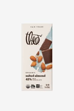 Theo Chocolate Milk Chocolate Salted Almond