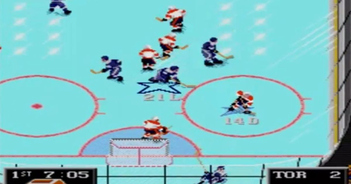 Random hockey video of the day: the evolution of hockey video games