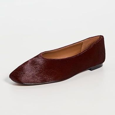 Madewell The Mylie Ballet Flats in Haircalf