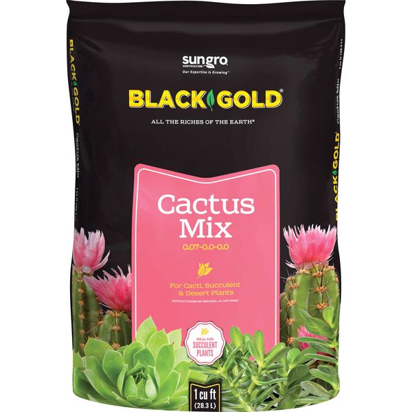 Sun Gro Horticulture 1410602.Q08P Black Gold Cactus Mix (8 qt)
