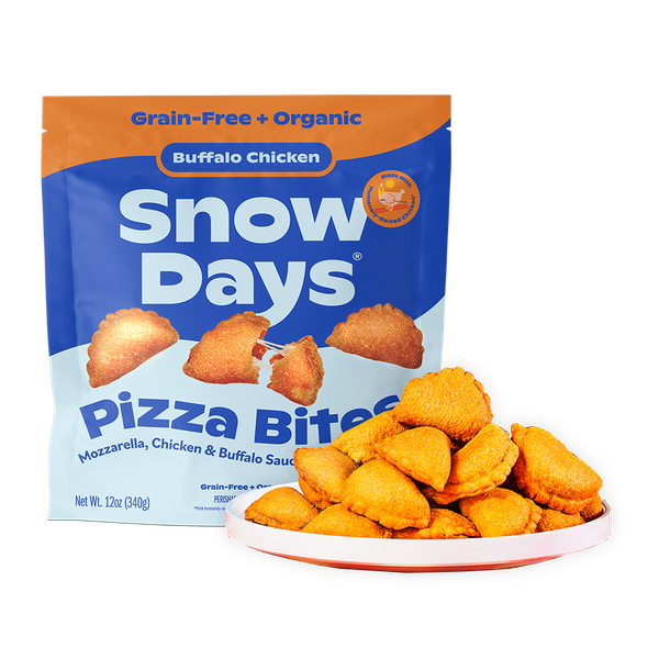 Snow Days Grain-Free Pizza Bites in Buffalo Chicken