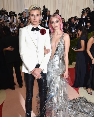 Lucky Blue and Pyper America Smith at the Met Gala.