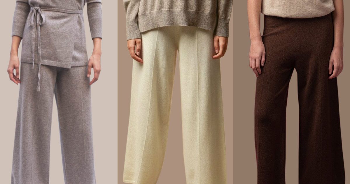 Ladies' Pure Cashmere Lounge Pants