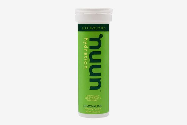 Nuun Hydration: Electrolyte Drink Tablets, Lemon Lime, Box of 8 Tubes (80 servings)