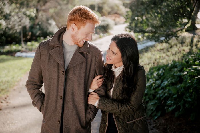 Charlie Field and Tiffany Smith in Becoming Royal.