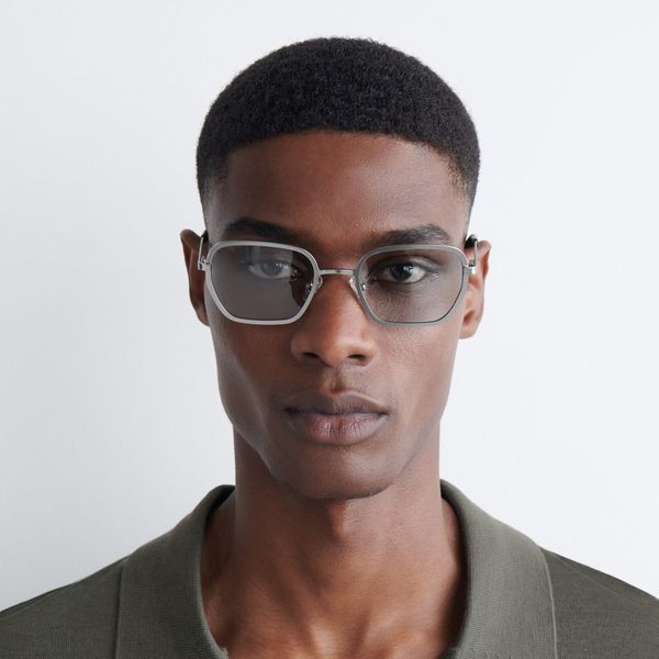 COS Wire-Frame Rectangle Sunglasses