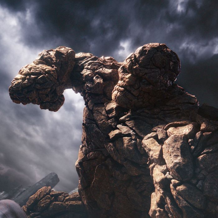 TR0135_v133_MPCc The Thing's stone body gives him epic strength and makes him virtually indestructible. Photo credit: Courtesy Twentieth Century Fox.