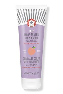 First Aid Beauty KP Bump Eraser Body Scrub With 10% AHA - Fresh Peach