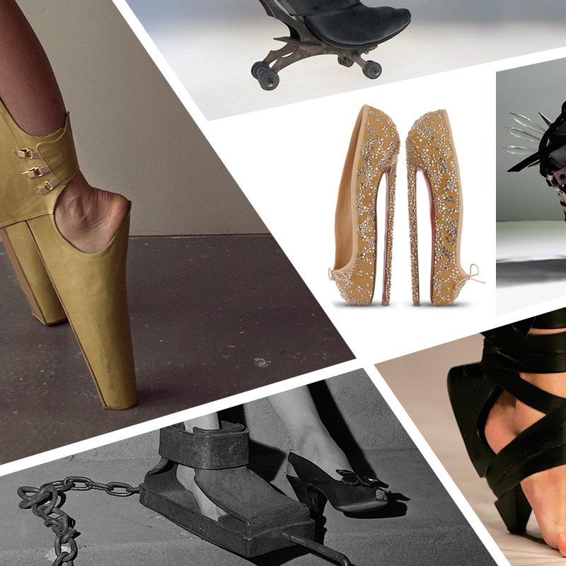 Most painful sales high heels