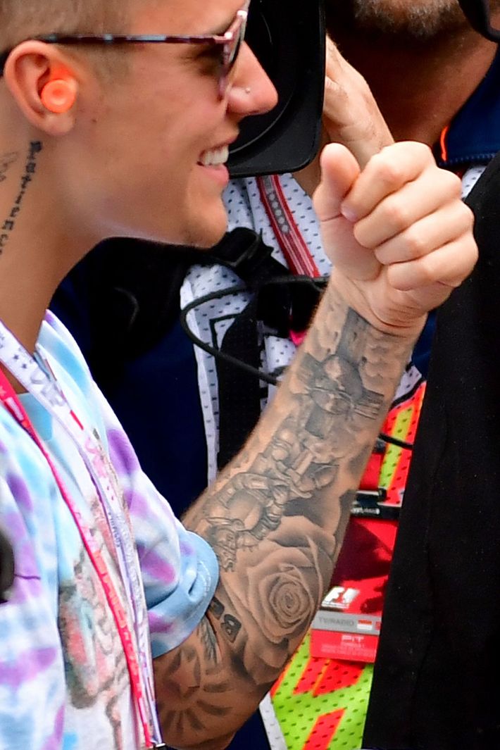 Justin Bieber's patience  Patience tattoo, Justin bieber neck