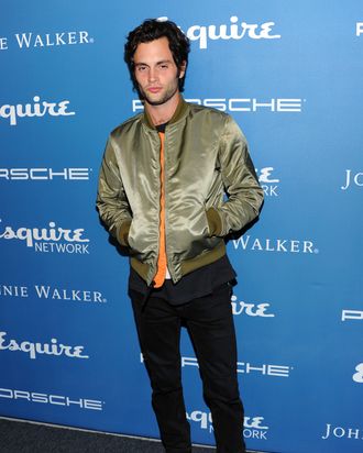 Actor Penn Badgley attends the Esquire 80th anniversary and Esquire Network launch celebration at Highline Stages on September 17, 2013 in New York City. 