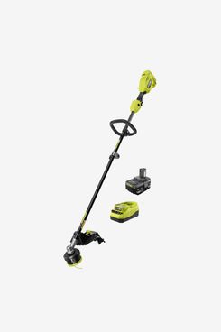 Ryobi ONE+ HP Brushless Whisper Series Cordless Attachment Capable String Trimmer - 4.0 Ah Battery, 15-inch