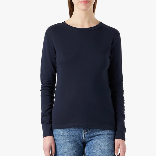 Petit Bateau LS Crew Neck Tee - Navy