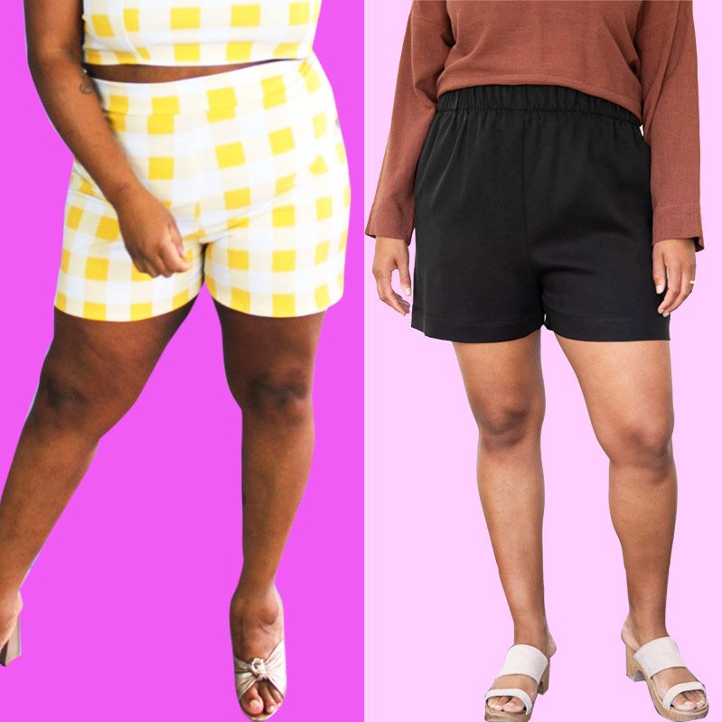 plus size shorts outfits