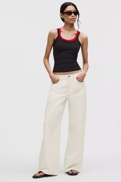 Lululemon EasyFive Low-Rise Classic Wide-Leg Pant